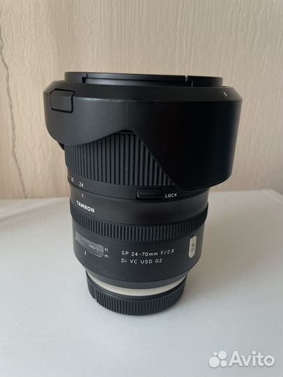 Объектив tamron AF SP 24-70 mm f/2.8 G2 canon
