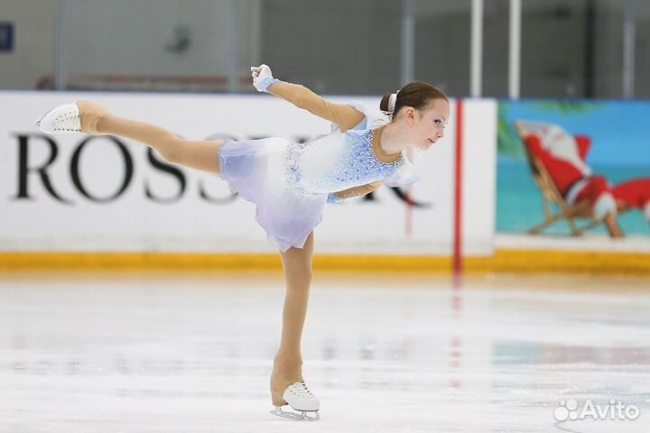 Платье до фигурного катания 122-128