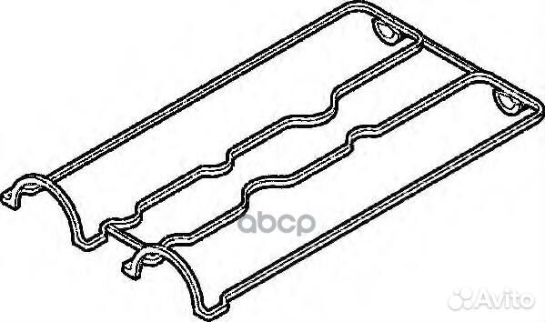 Прокладка клапанной крышки opel vectra B/omega
