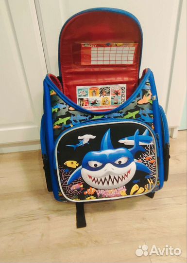 Рюкзак Ранец школьный б/у, ортопедический grizzly