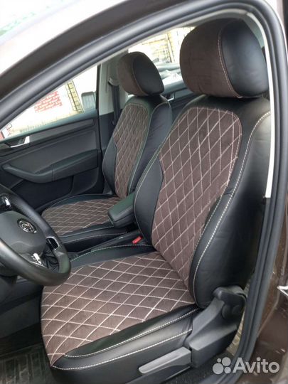 Авточехлы экокожа