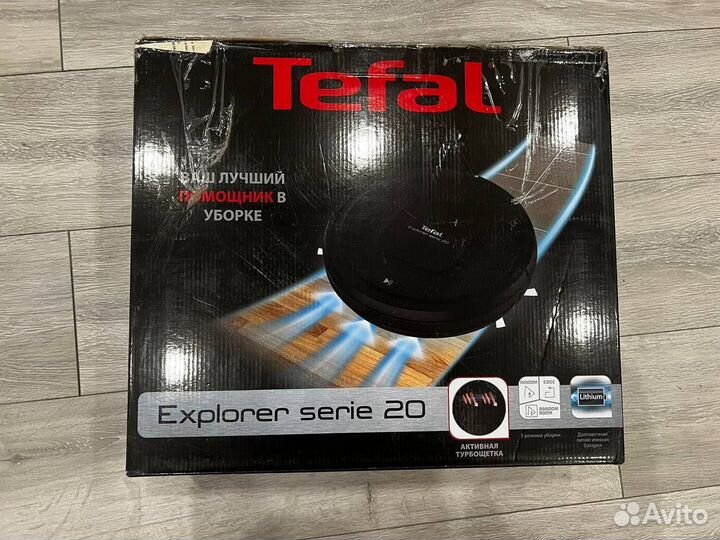 Робот пылесос Tefal explorer serie 20 RG6825WH