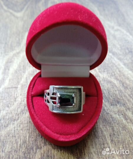 Мужской перстень серебро