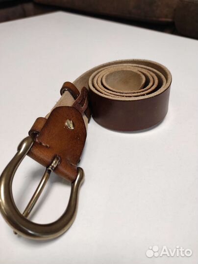 Мужской кожаный ремень