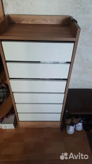 Компактная тумба для обуви Дуб крафт золотой/Белый