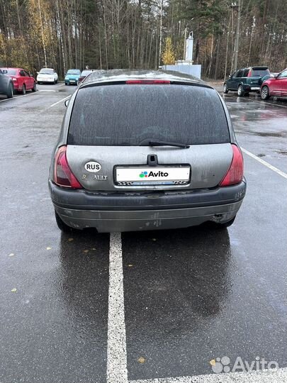 Renault Clio 1.1 МТ, 2000, 222 222 км