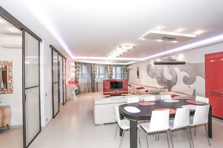 3-к. апартаменты, 125,3 м², 8/10 эт.