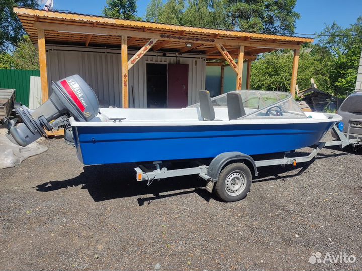 Лодка Астраханка Yamaha 40