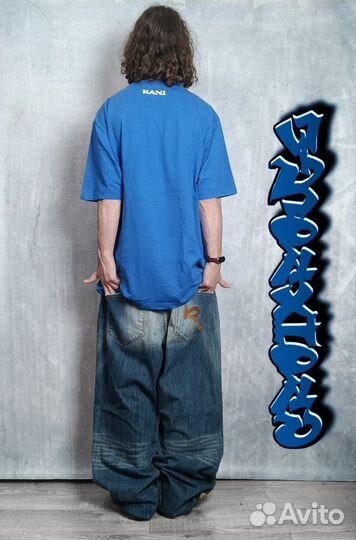 Karl Kani футболка винтажная ecko fubu tapout dc