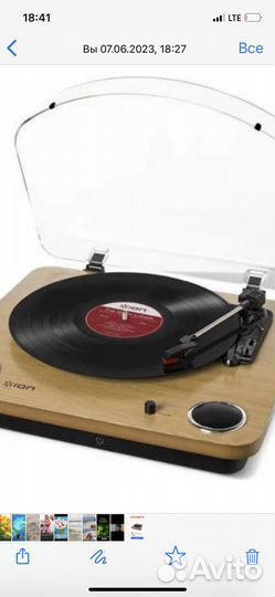 Продам проигрователь виниловых пластинок