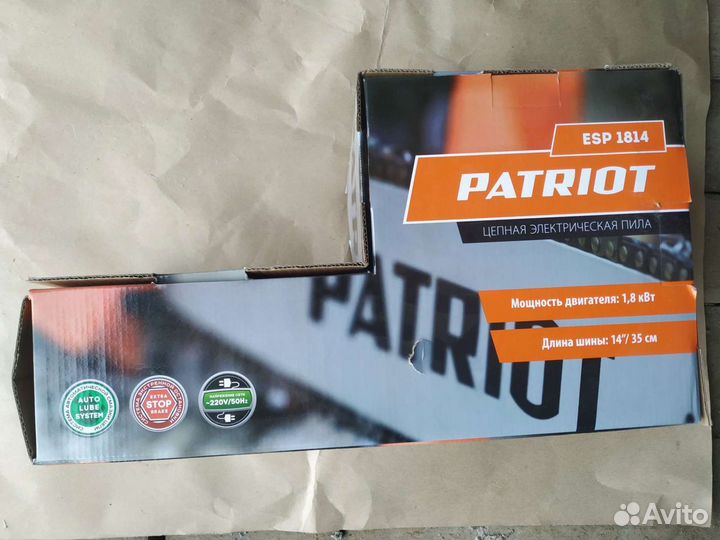Пила цепная электрическая patriot ESP 1814