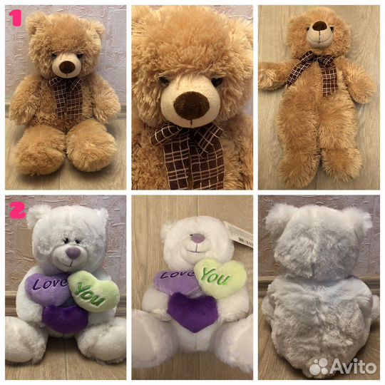 Мягкие игрушки (тедди, мишки, панда икеа)