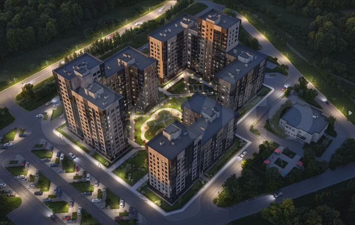 1-к. квартира, 34,2 м², 8/10 эт.