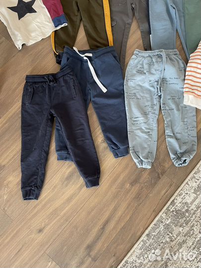 Большой пакет вещей на мальчика 110-116