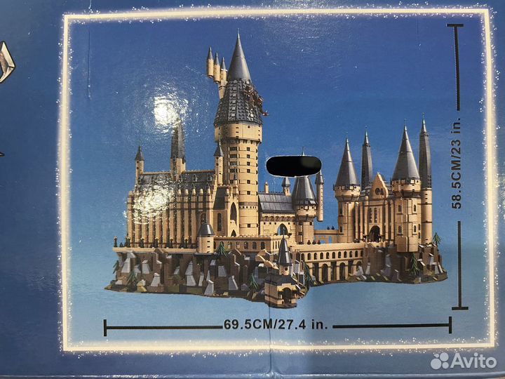 Конструктор lego гарри поттер замок хогвартс