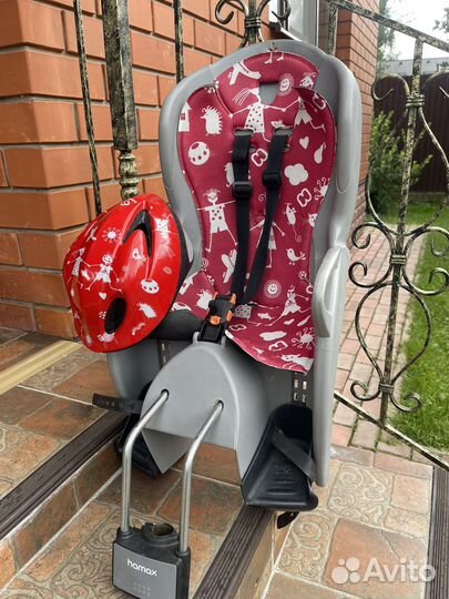 Детское заднее велокресло Hamax