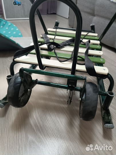 Детские санки с колесами