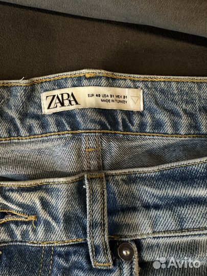 Джинсы zara мужские 30 размер