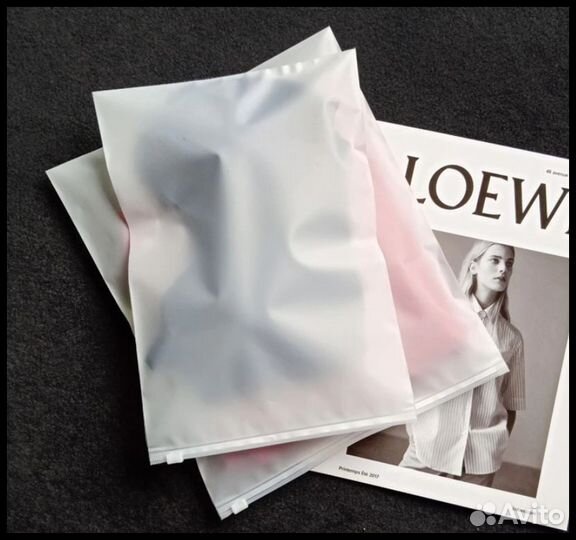 Пакеты зип лок с бегунком матовые 30 на 40