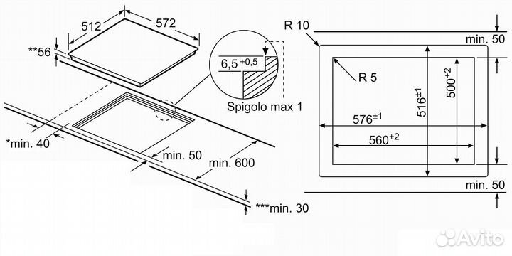 Варочная поверхность neff T66PS6RX0