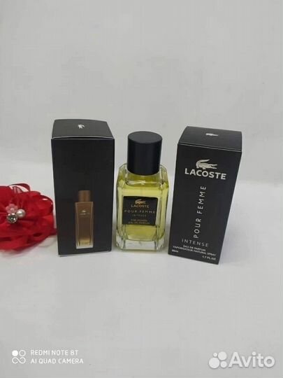 Lacoste pour femme оригинальный тестер 50 мл