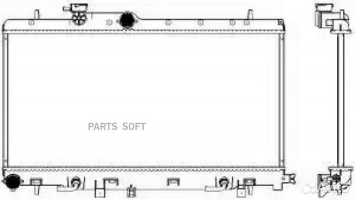 Радиатор охлаждения Субару Импреза 2005