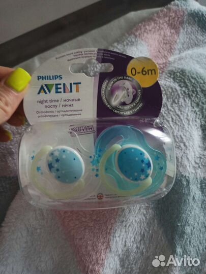 Пустышка avent 0 6