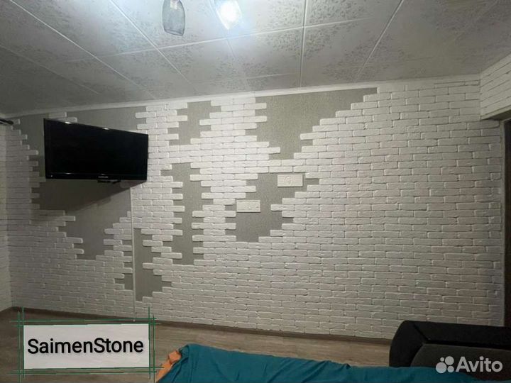 Гипсовый камень, кирпич