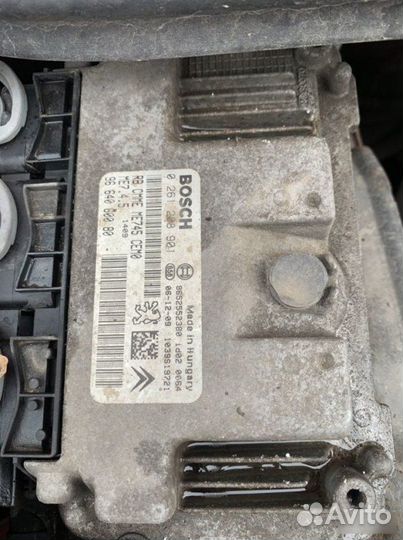 Эбу двигателя Peugeot 206 2008
