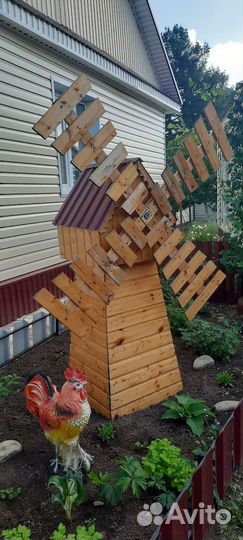 Мельница декоративная