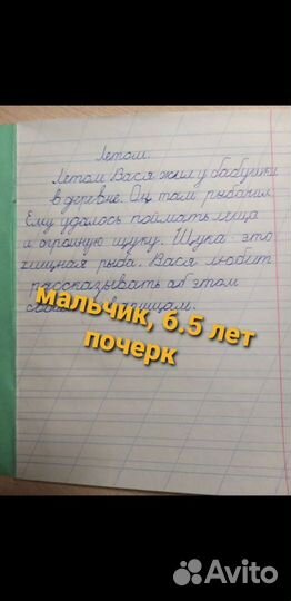 Репетитор начальных классов, подготовка к школе