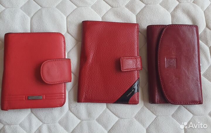Кошельки женский портмоне мужской натур кожа