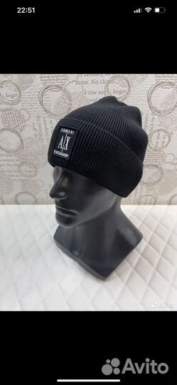 Новые шапки Armani
