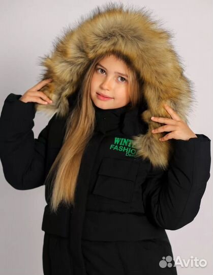 Пальто утепленное зимнее