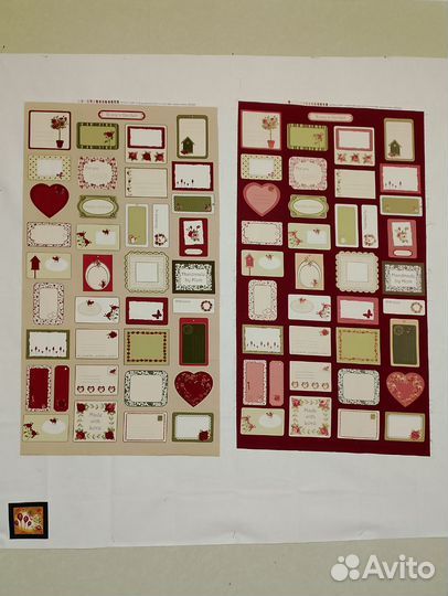 Ткань шитье хлопок