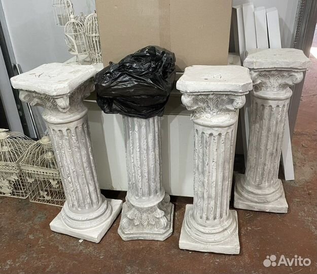 Колонны. Урны. как декорации