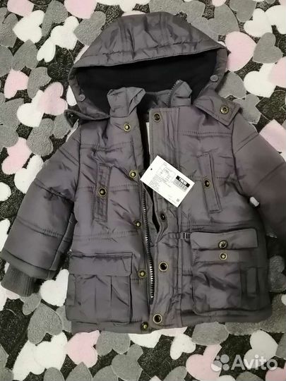 Куртка детская демисезонная для мальчика 68р