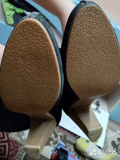 Зимние женские сапоги 38 замша