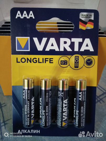 Battery LR6 Varta Longlife 1,5V