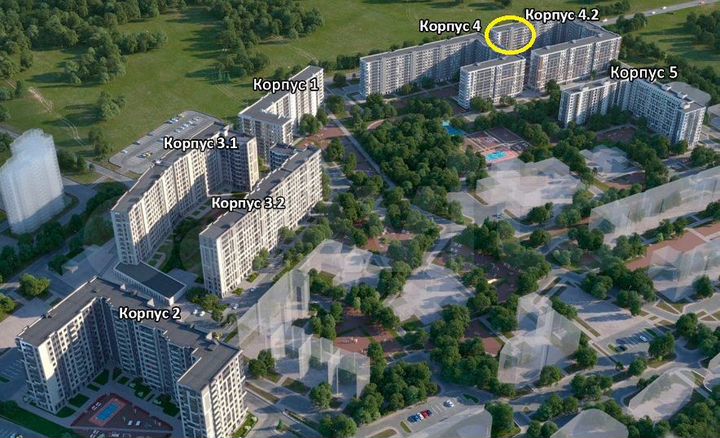 Квартира-студия, 24,7 м², 4/13 эт.