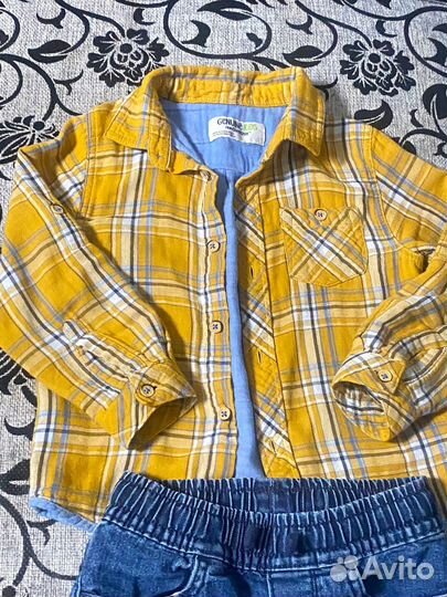 Джинсы + рубашка