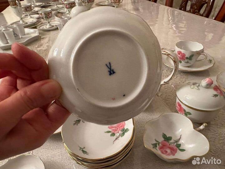 Кофейный сервиз гдр знаменитый мейсен