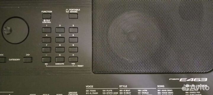 Синтезатор yamaha psr e463