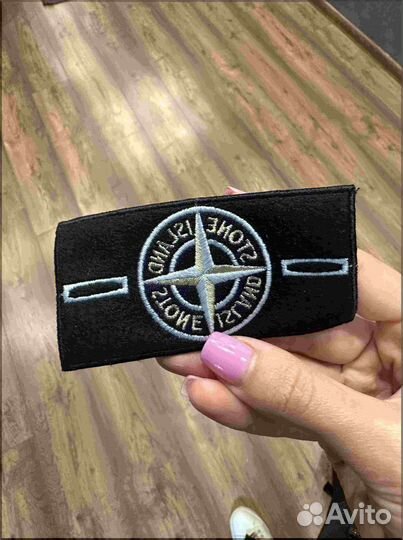 Патч Stone Island Shadow Project Badge White