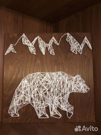 Стринг арт картина