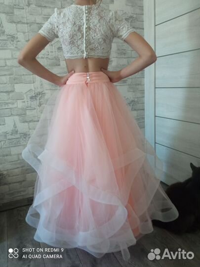 Выпускное платье костюм