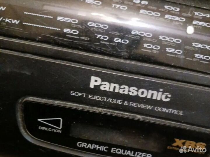 Магнитофон радио panasonik на детали