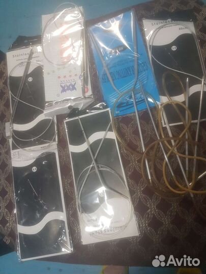 Спицы для вязания круговые