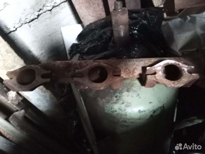 Выпускной коллектор, мерседес актрос om501la