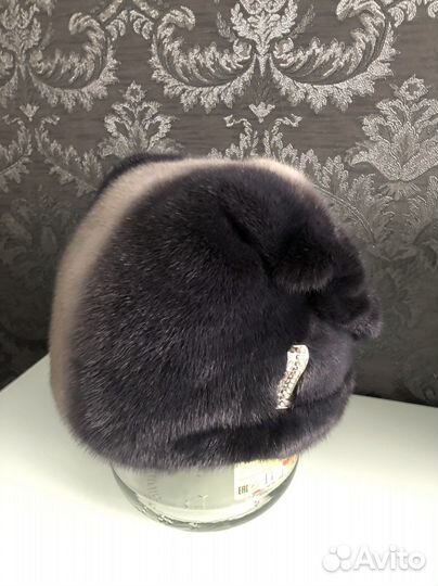 Шапка норковая женская